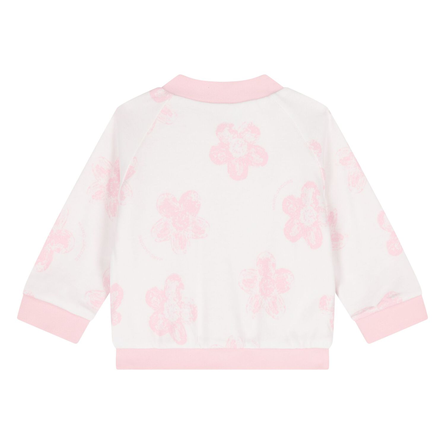 Younger Girls Reversible Pink & White Tracksuit Set, 1, hi-res