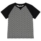 Boys Black & White T-Shirt, 1, hi-res