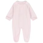 Baby Girls Pink Pom Pom Babygrow Gift Set, 1, hi-res