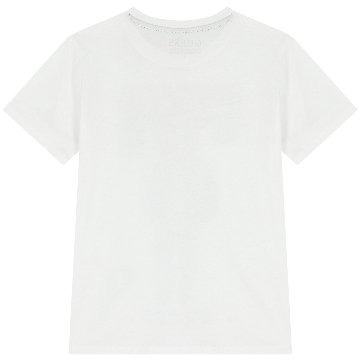 Boys White Teddy Bear Logo T-Shirt, 2, hi-res