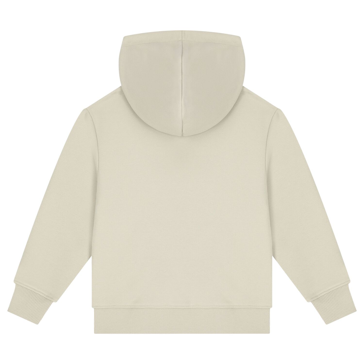 Boys Beige Logo Hooded Top, 1, hi-res