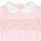 Baby Girls Pink Babygrow, 1, hi-res
