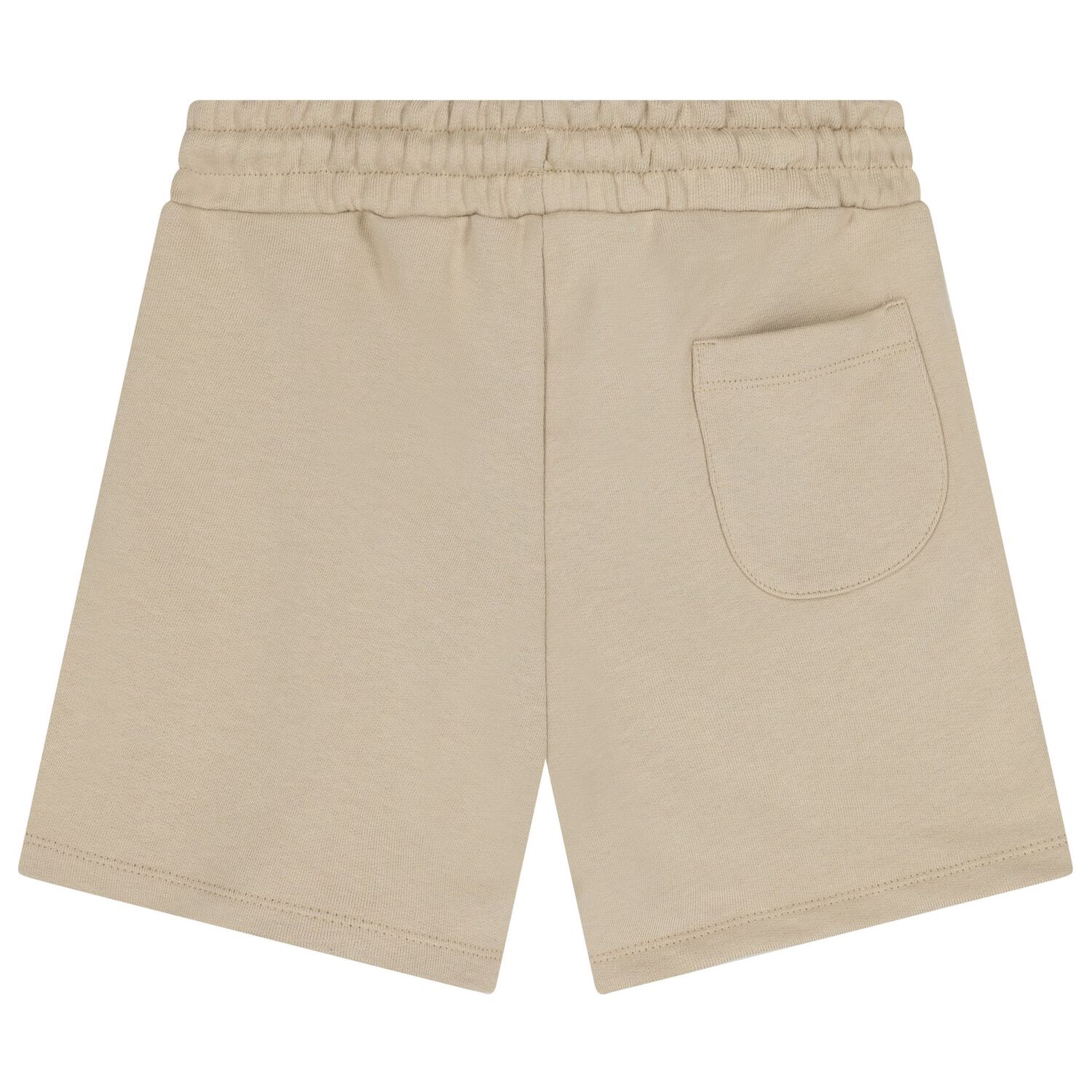 Beige Logo Shorts, 2, hi-res