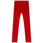 طقم ليغينز بنات باللون الابيض والاحمر, 1, hi-res