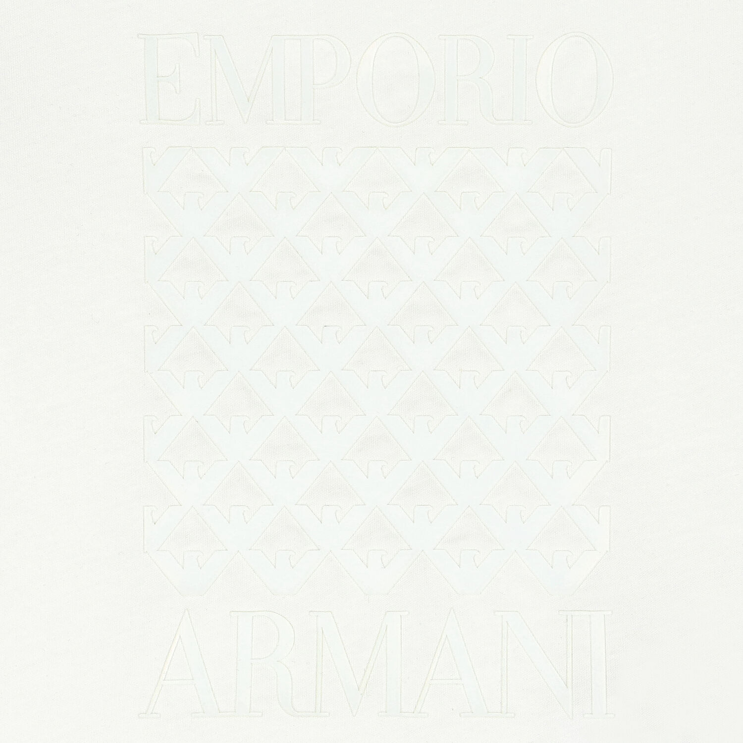 Boys White Reflective Logo Long Sleeve Top, 1, hi-res