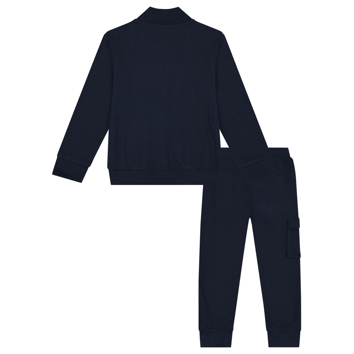Boys Navy Blue Logo Tracksuit, 2, hi-res image number null