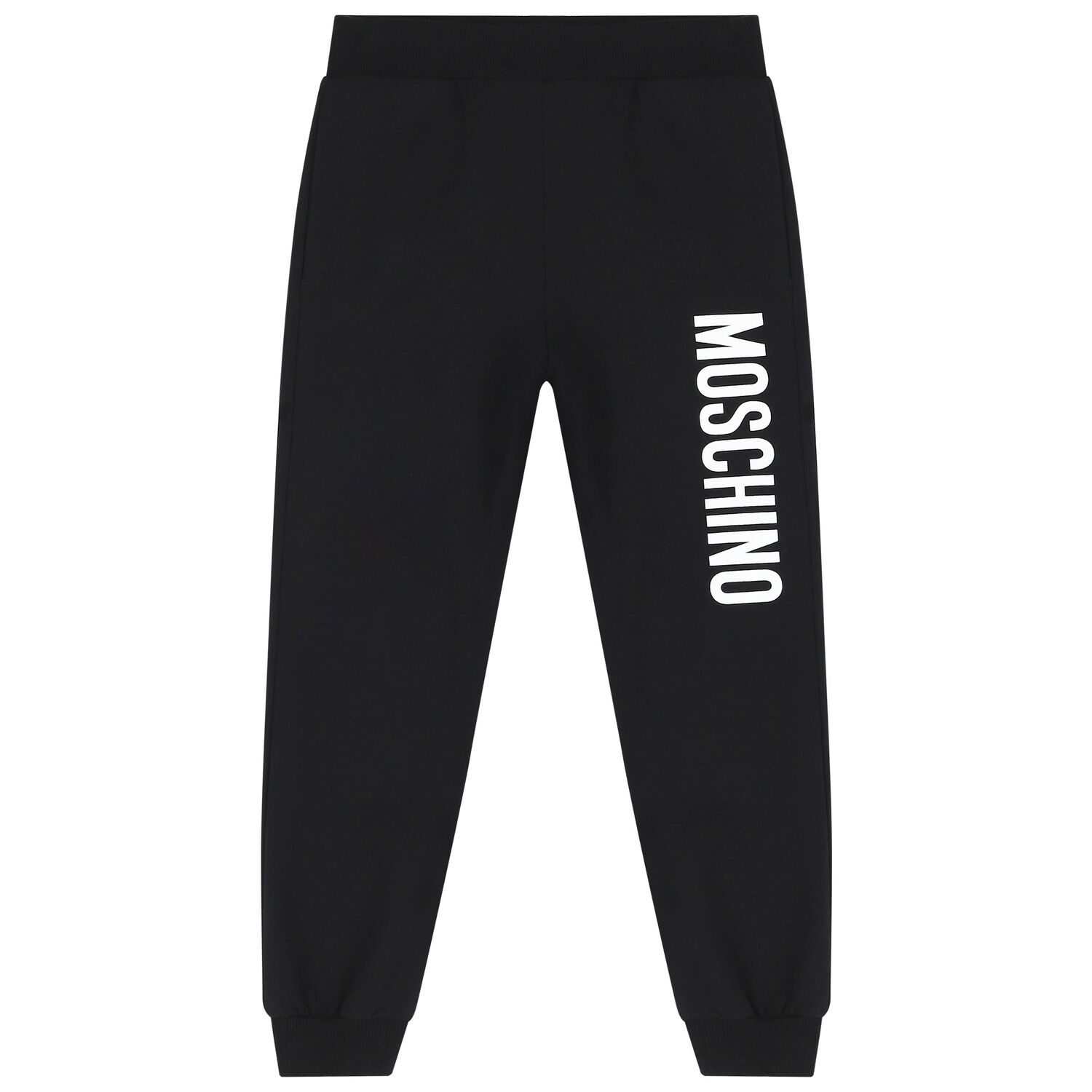 Black Logo Joggers, 1, hi-res