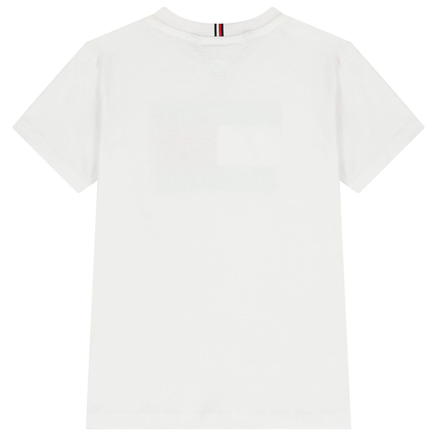 Boys White Logo T-Shirt, 3, hi-res