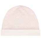 طقم ملابس نوم للبنات الصغيرات باللون الوردي مع شعار العلامة التجارية, 4, hi-res