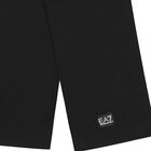 Black Logo Knitted Scarf, 1, hi-res