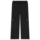 Girls Black Trousers, 1, hi-res
