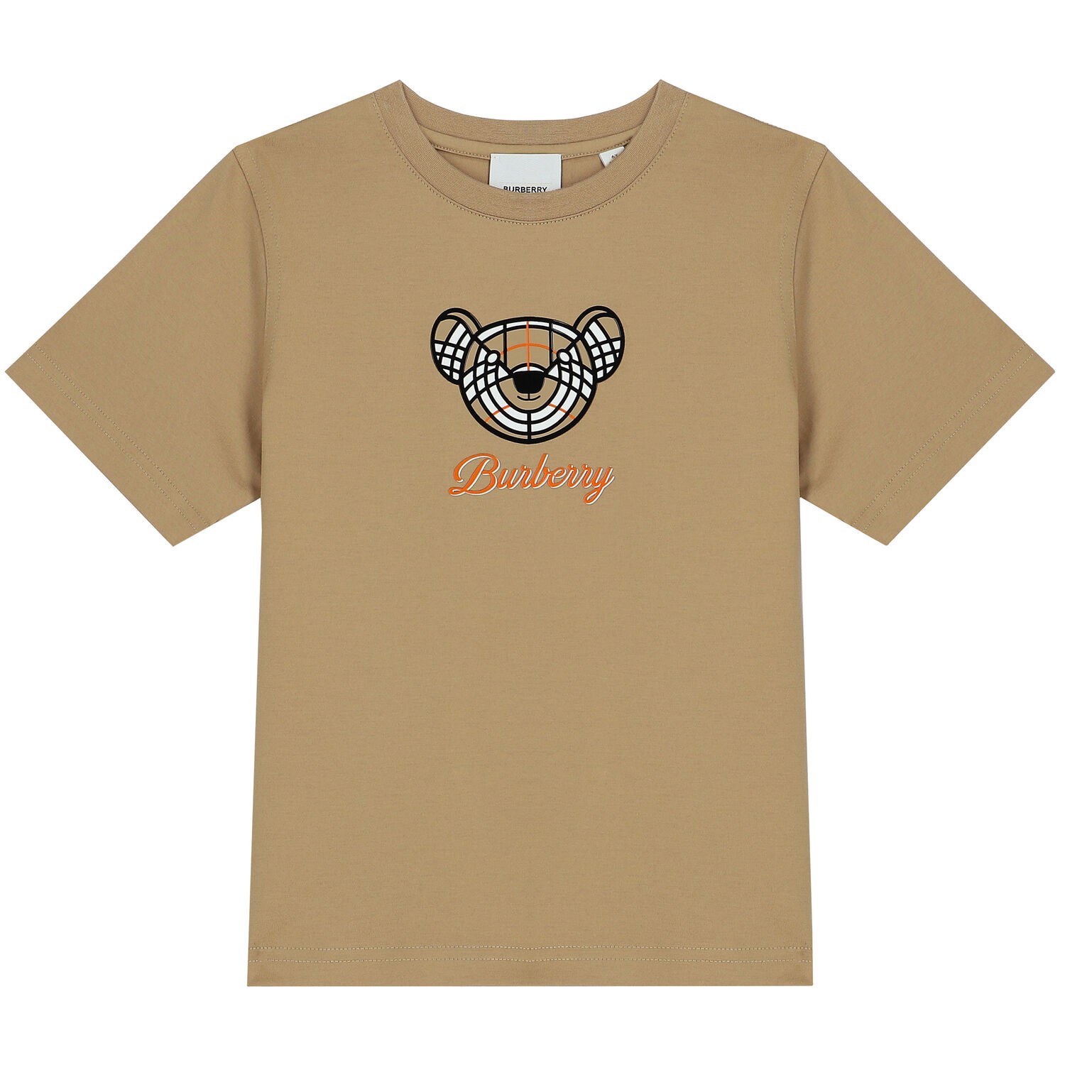 Beige Thomas Bear Logo T-Shirt, 3, hi-res