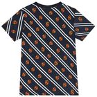 Boys Navy Blue Logo T-Shirt, 4, hi-res