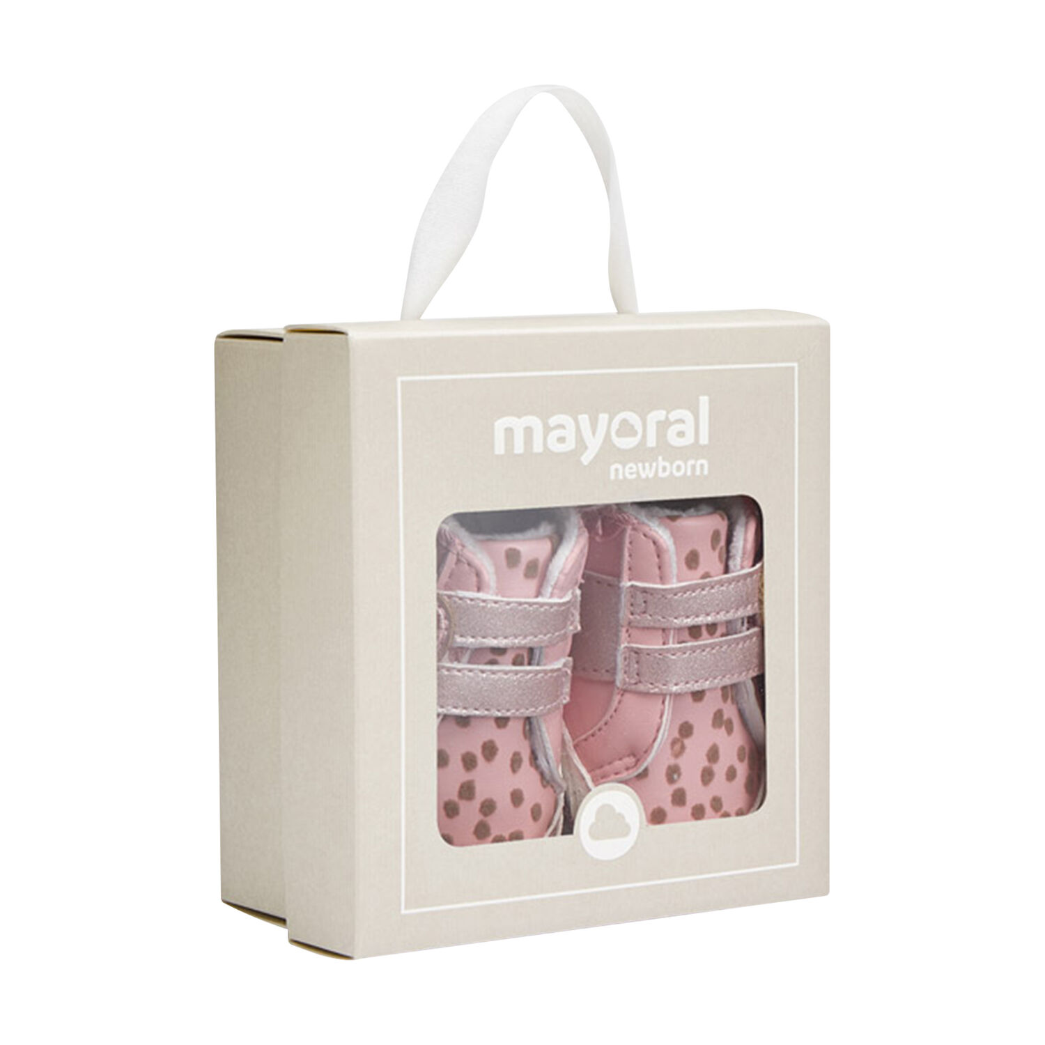 حذاء قبل المشي باللون الوردي للبنات, 1, hi-res image number null