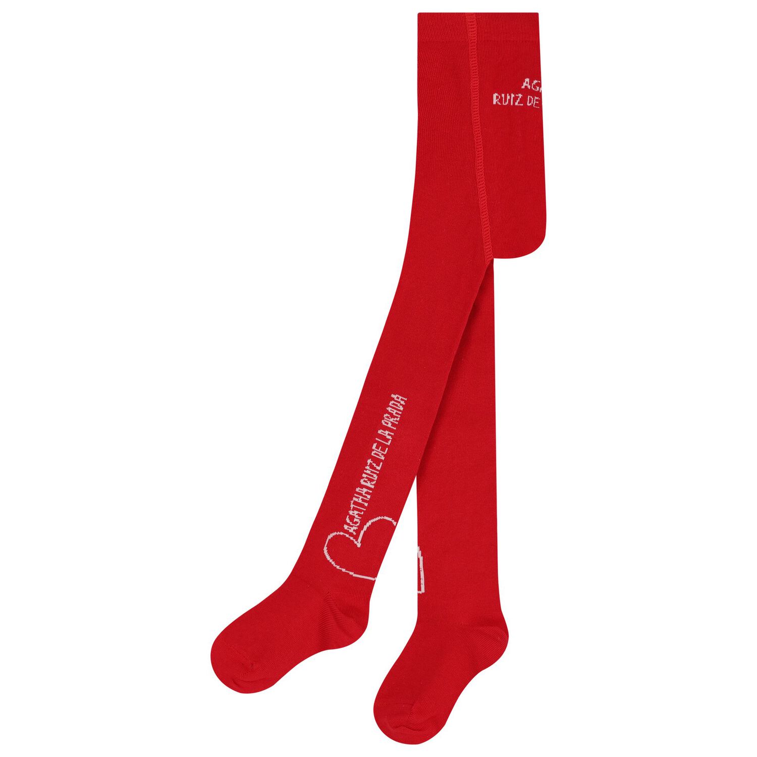 طقم بنات فستان بطبعة القلب باللون الأحمر, 1, hi-res image number null