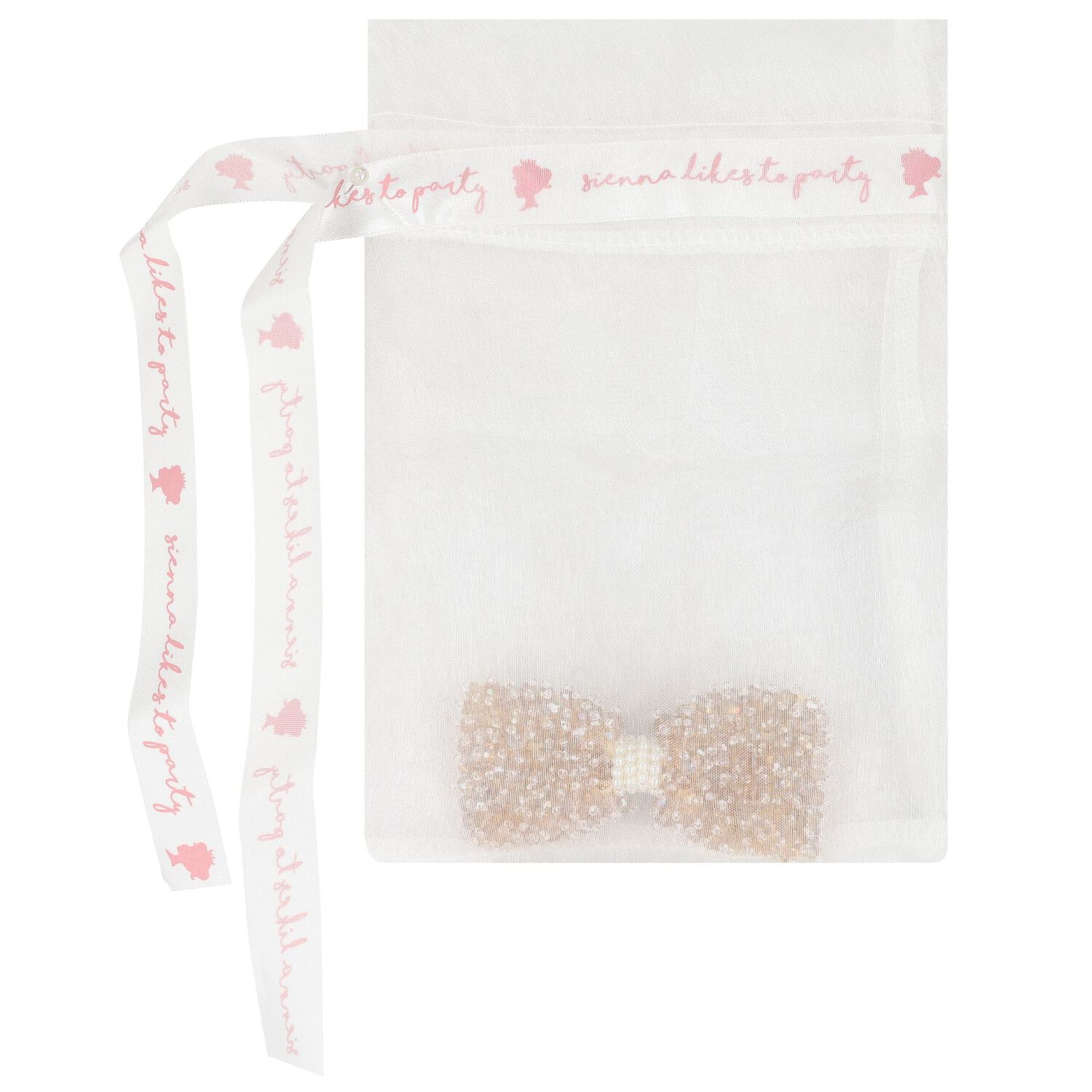 مشبك شعر بنات مطرز باللون البيج, 1, hi-res image number null