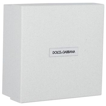 Girls White & Purple Majolica Headband