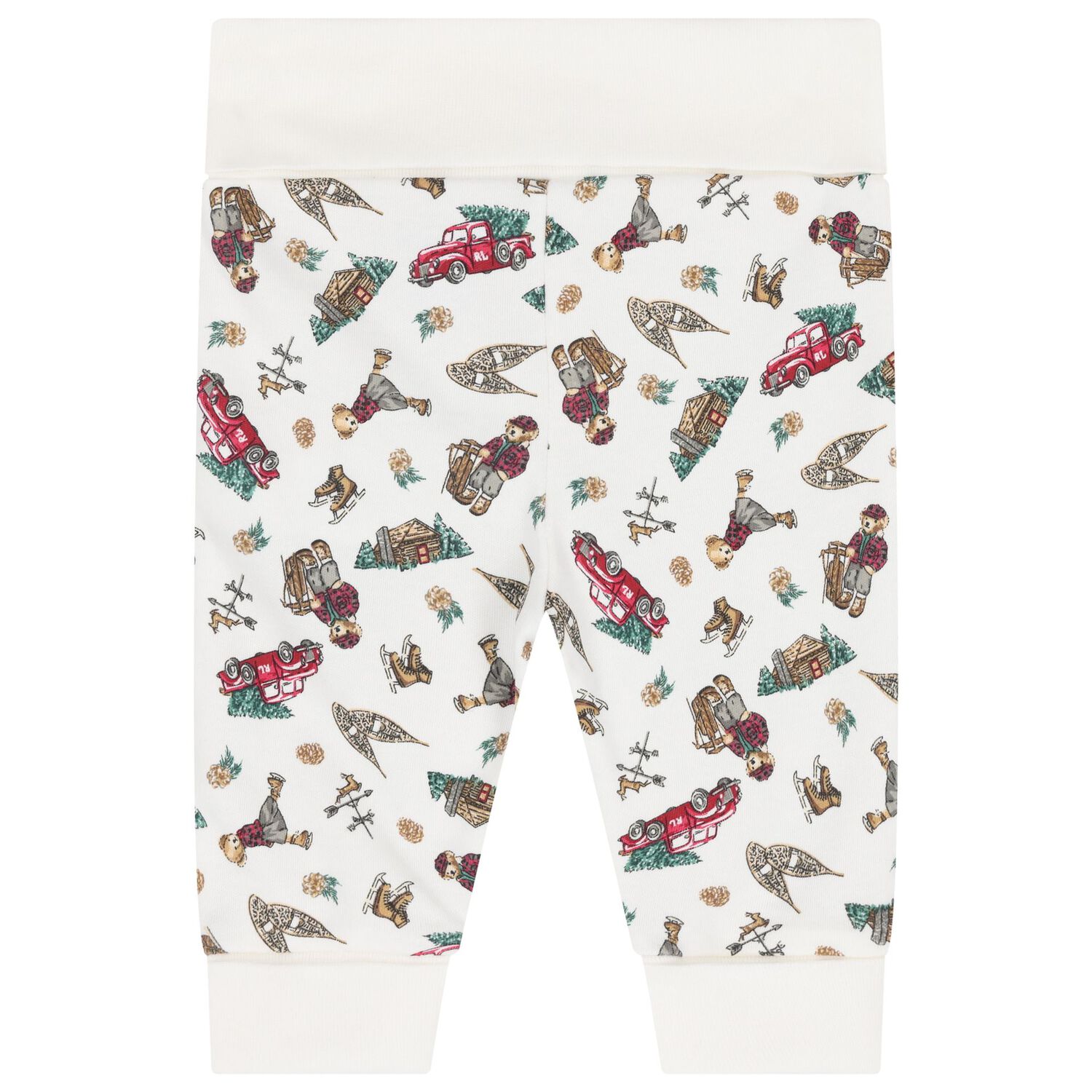 Ivory Polo Bear Babygrow Gift Set, 1, hi-res