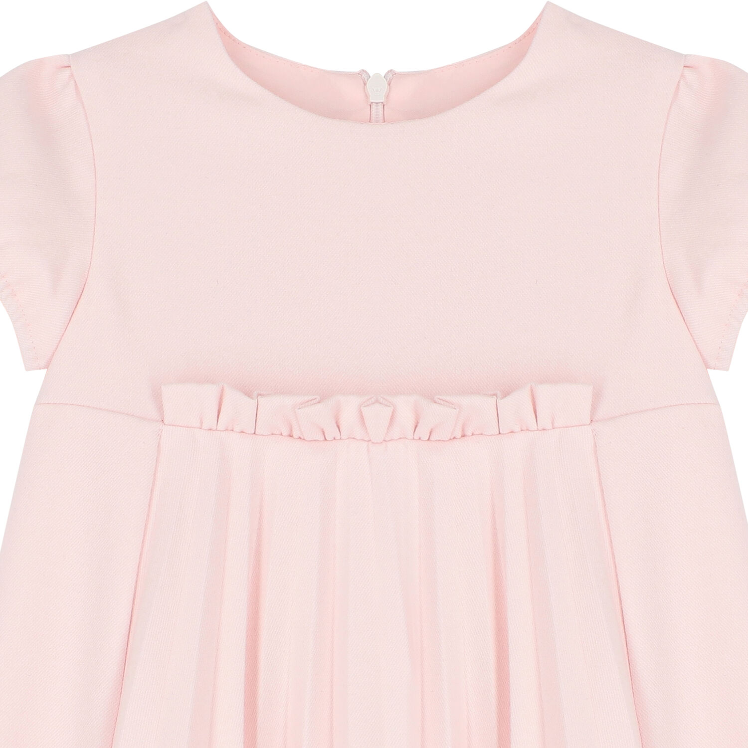 Younger Girls Pink Pleated Dress, 1, hi-res image number null