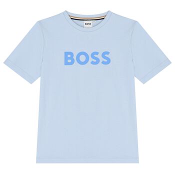 Boys Blue Logo T-Shirt