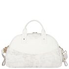 White Geo Map Baby Changing Bag , 2, hi-res