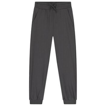 بنطلون رياضي للاولاد باللون الرمادي