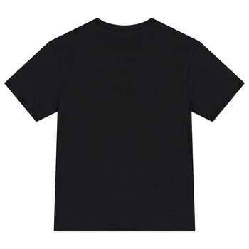 Boys Black Logo T-Shirt