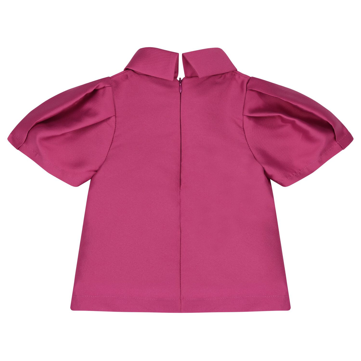 طقم تنورة بنات ستان باللون البنفسجى و الوردى, 1, hi-res