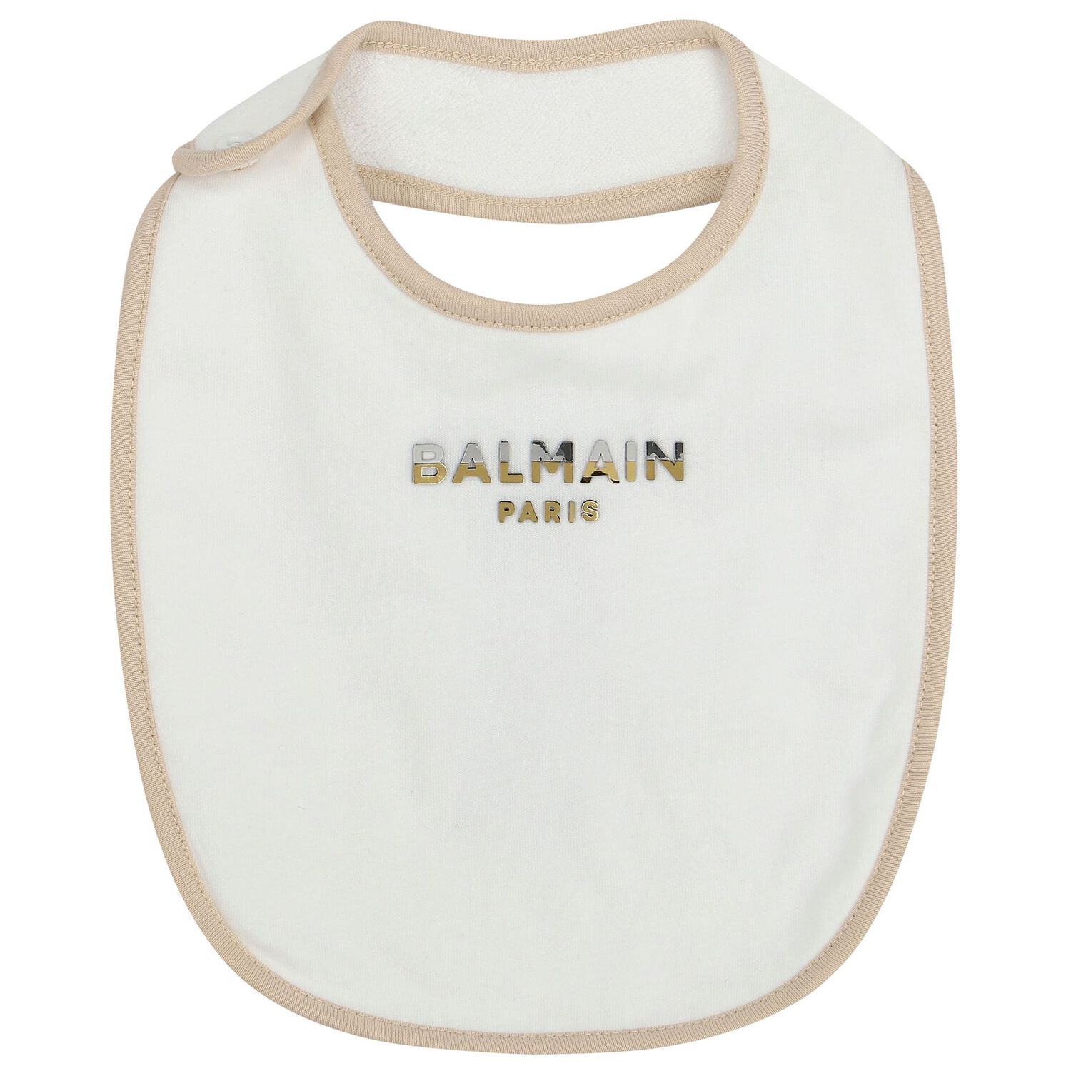 White & Beige Logo Babygrow Gift Set, 1, hi-res