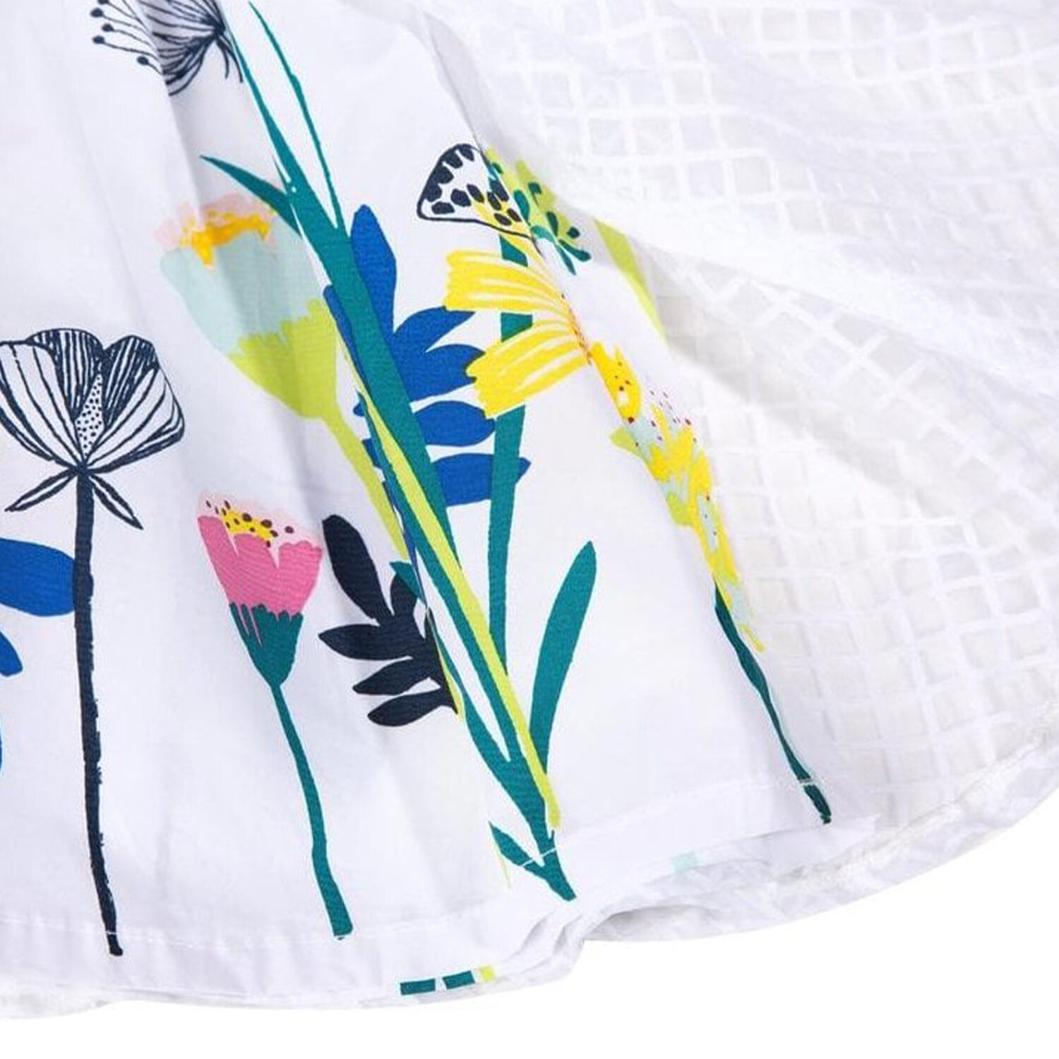 تنورة بيضاء للبنات, 1, hi-res