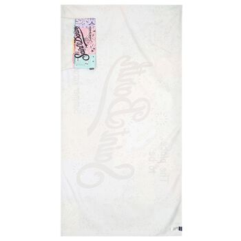 Girls Multi-Coloured Bandana Logo Beach Towel