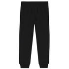 Boys Black Logo Joggers, 1, hi-res