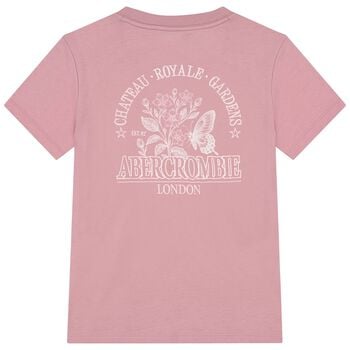 Girls Pink Logo T-Shirt