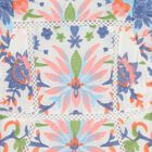 Girls Multi-Coloured Embroidered Floral Dress, 1, hi-res