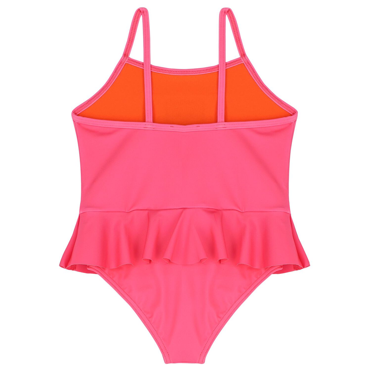 مايوة بنات بشعار تيدي باللون الوردي, 1, hi-res image number null