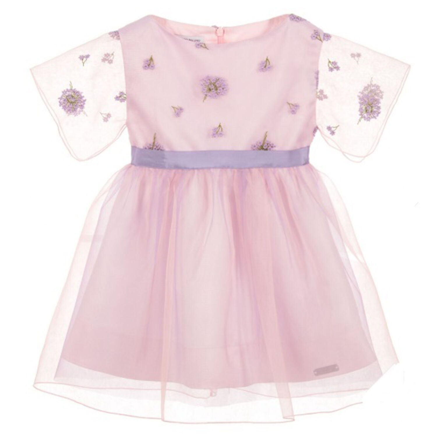 فستان تل لايلاك للبنات, 1, hi-res image number null