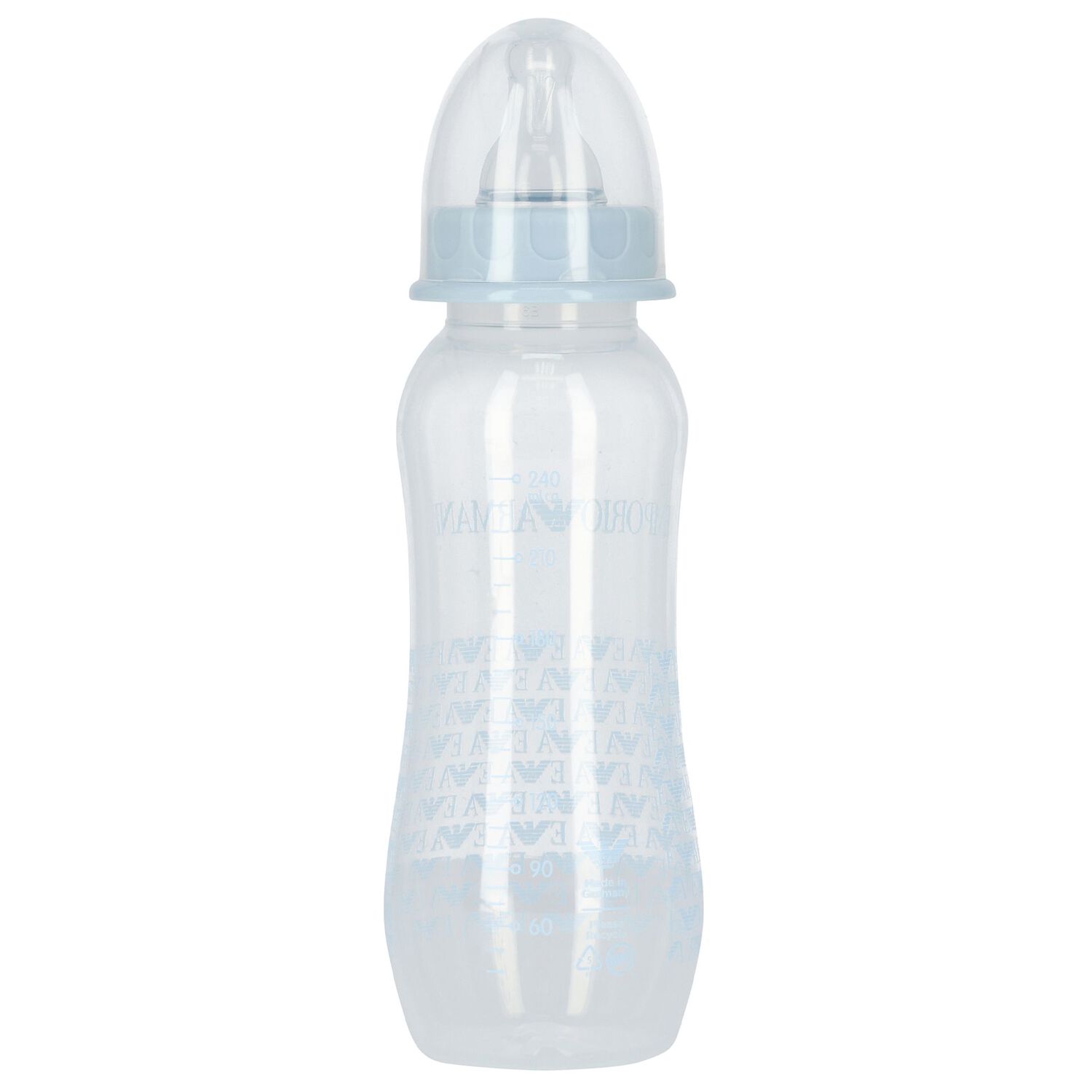Baby Boys Blue Logo Baby Bottle, 1, hi-res