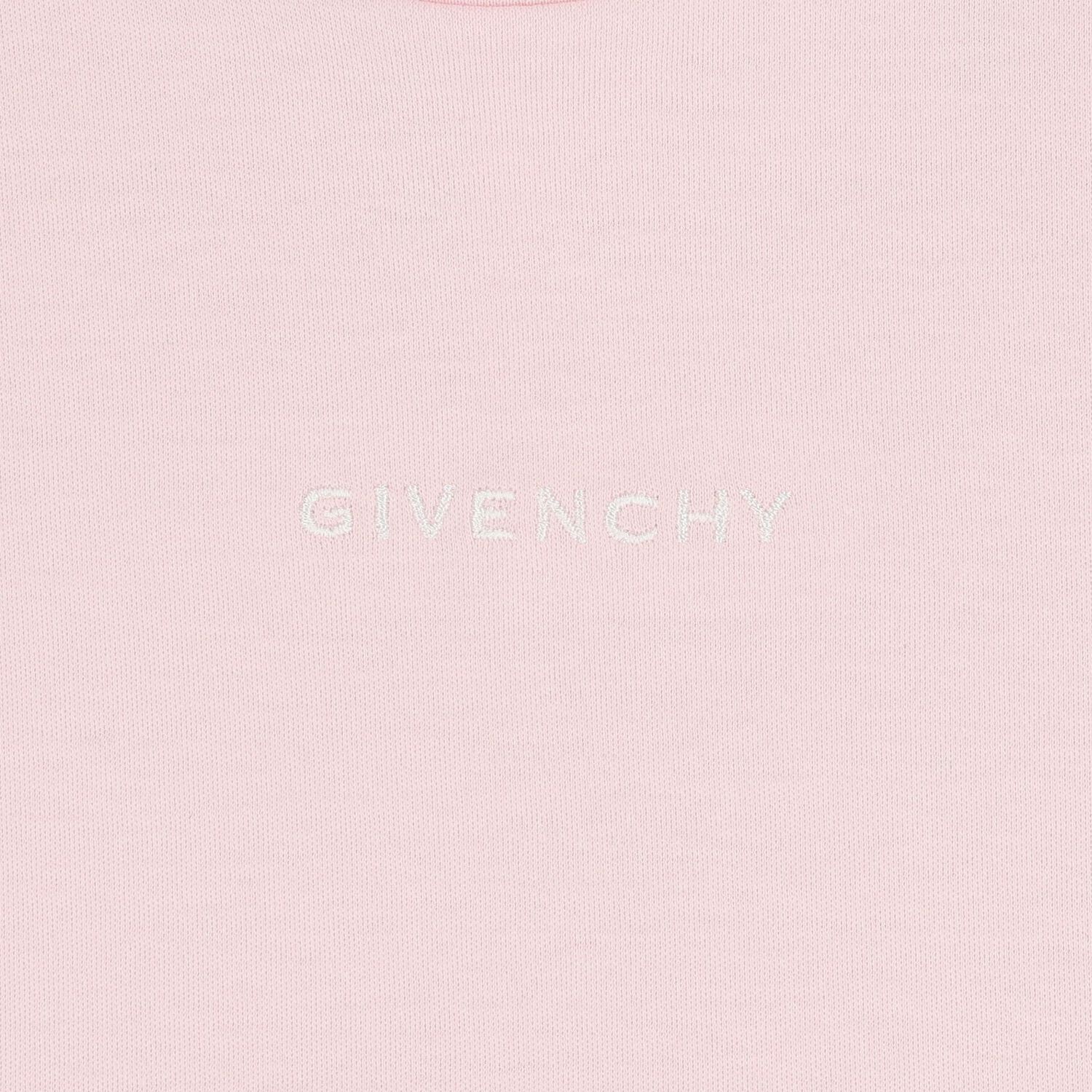 Younger Girls Pink Logo Dress, 1, hi-res