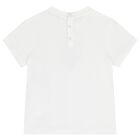 Baby Boys Navy Blue, Ivory & Orange T-Shirts (3 Pack), 1, hi-res