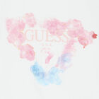 تيشيرت بنات بالشعار باللون الأبيض, 1, hi-res