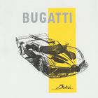 تي شيرت أولاد بالشعار باللون الأبيض, 1, hi-res