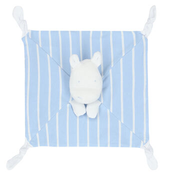 Baby Boys White & Blue DouDou