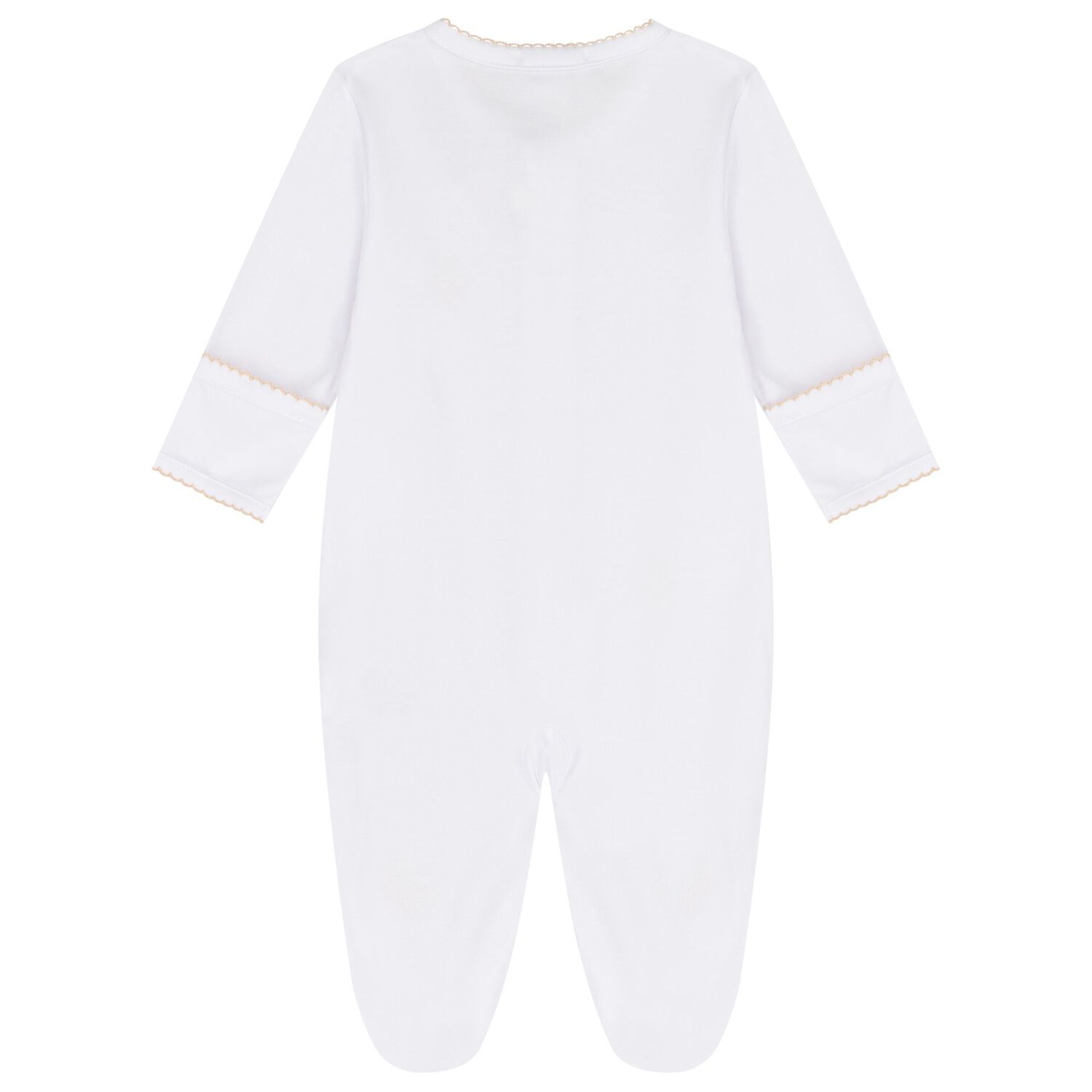 طقم ملابس أطفال تيدي بير تايم باللون الأبيض والبيج, 1, hi-res image number null