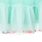 Younger Girls Blue Tiered Tulle Dress Set, 1, hi-res