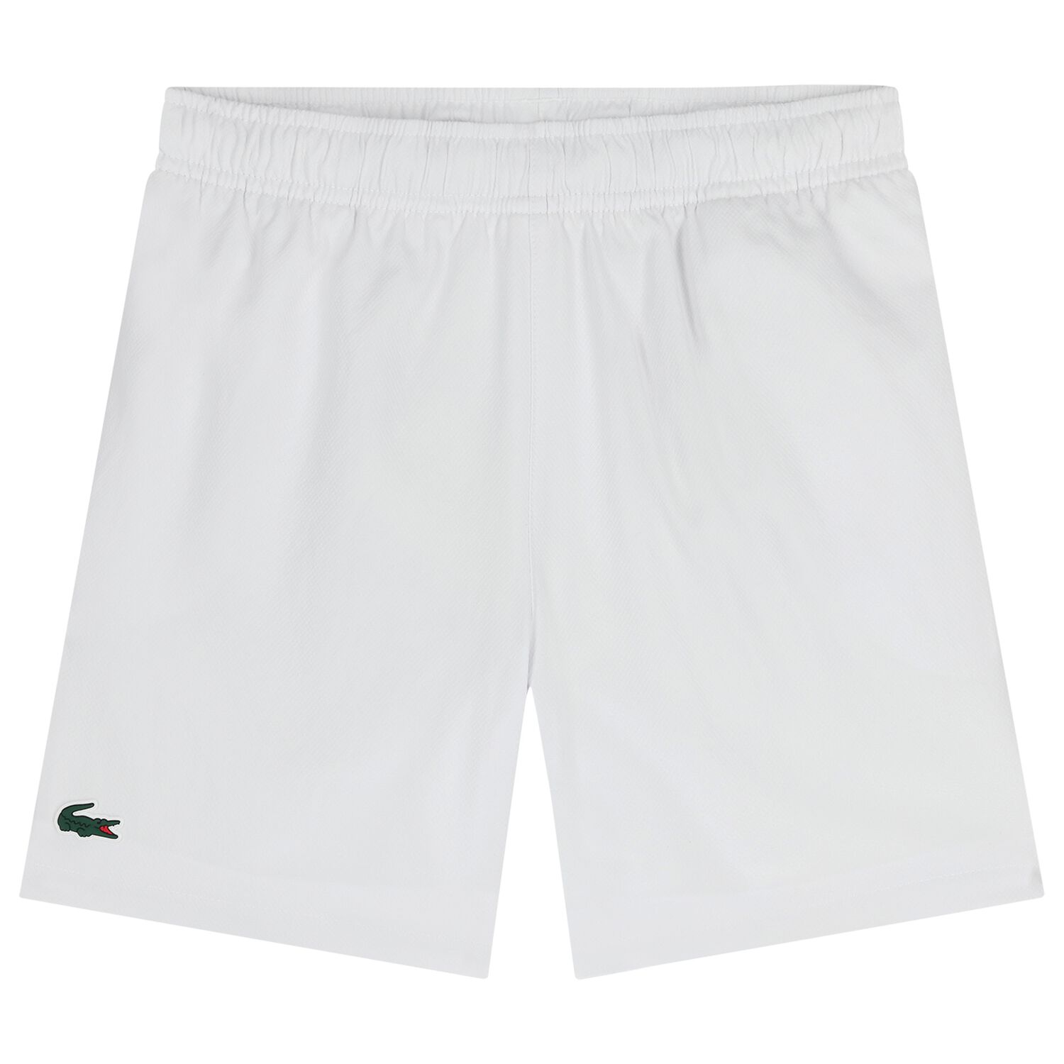 Boys White Logo Shorts, 1, hi-res