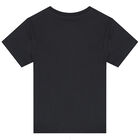 Boys Grey Logo T-Shirt, 1, hi-res