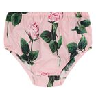 Baby Girls Pink Rose Dress Set, 1, hi-res