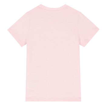 Girls Pink Logo T-Shirt