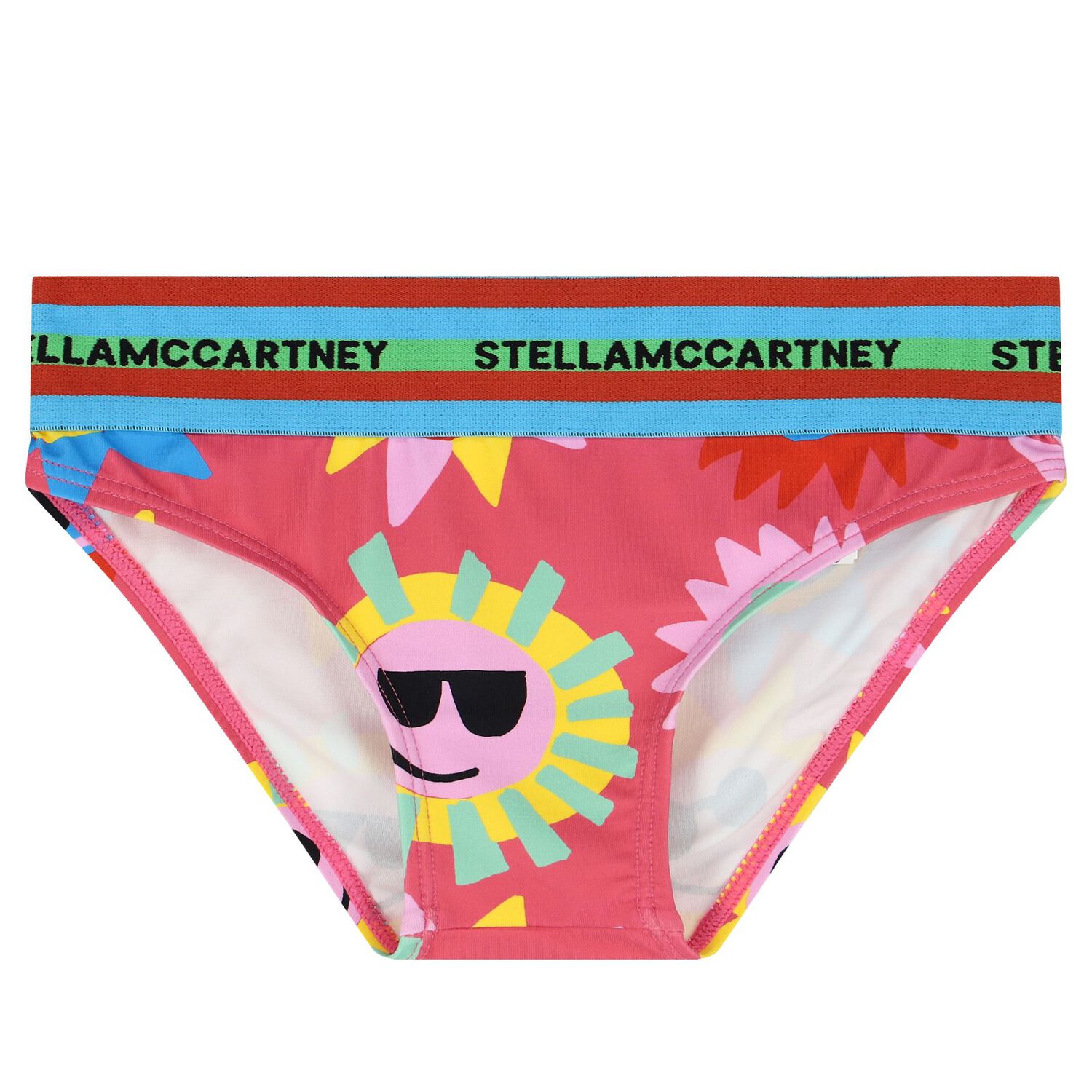 Girls Pink Sun Biniki, 1, hi-res