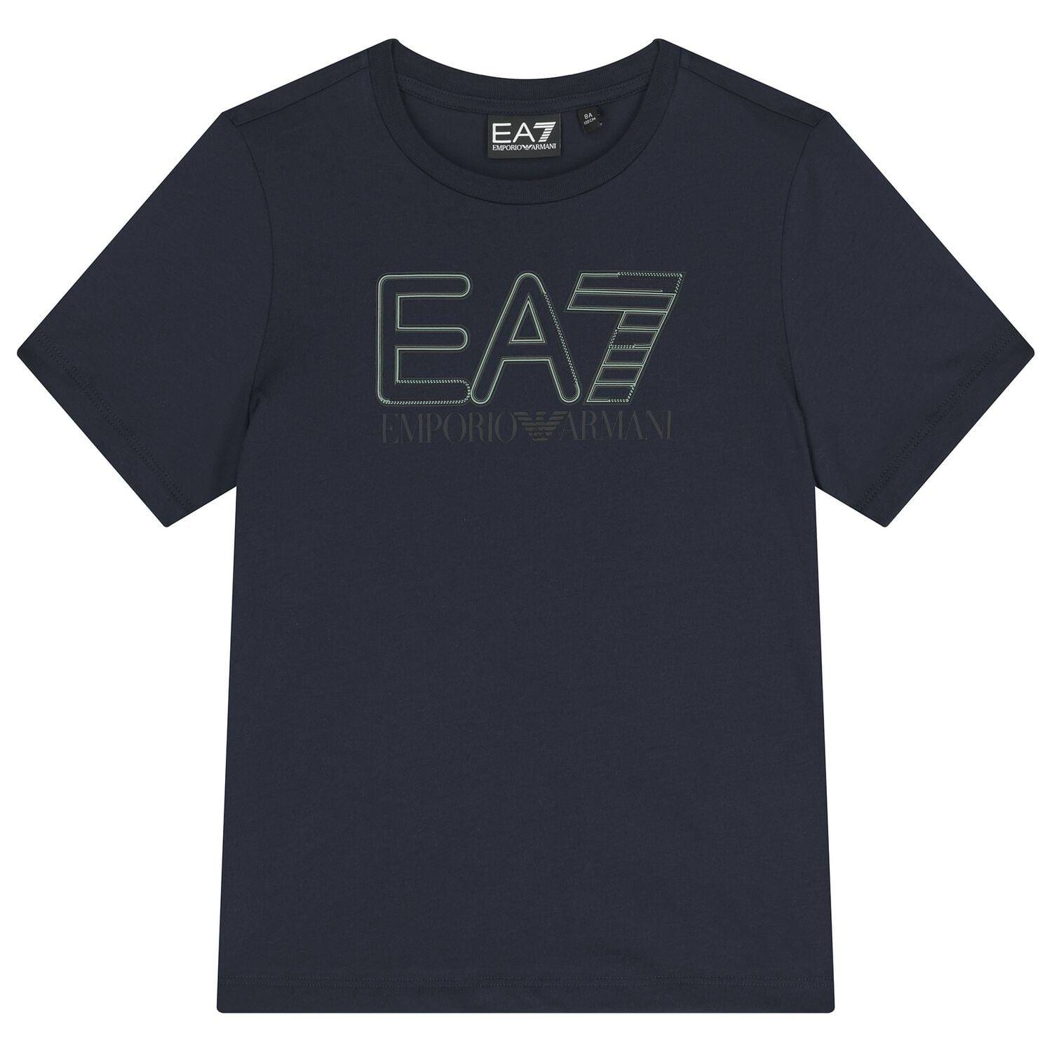Boys Navy Blue Logo T-Shirt, 4, hi-res